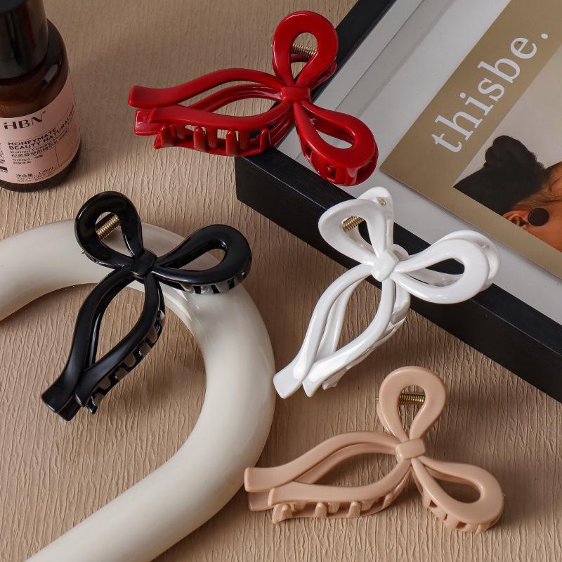 Silicone Safe Soft Shark Clip Anti Collision Protection For The Back Of The Head Anti Fall Women'S Hair Claw Clip Accessories