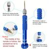 Precision Screwdriver Set with 5 BitsAluminum Handle,Summer Phone Laptop Repair Tool for DIY,Electronics Maintenance Home Fixing