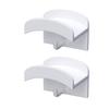 2PCS Compact Headphone Hanger Hook Featuring Lightweight Construction for Secure Mounting Anti Damage Protections