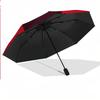 Boston Red Sox Print Auto 8?Ribs Folding Umbrella Wind Resistant Lightweight Automatic Umbrella For Daily Travel