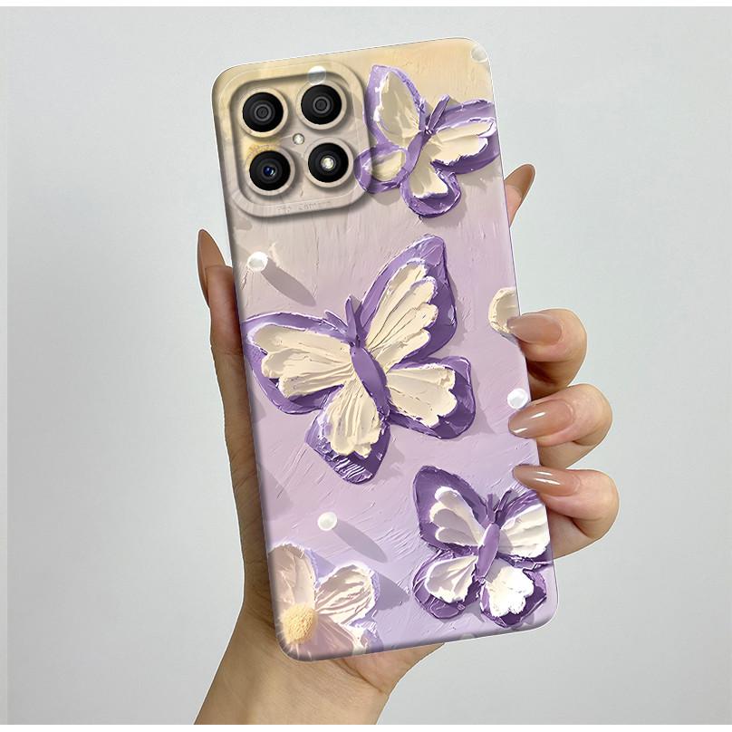 Phone Case For Honor X8 4G Case Aesthetic Luxury Protective Full Coque HonorX8 Soft Silicone Funda For Honor X 8 X8 Back Cover