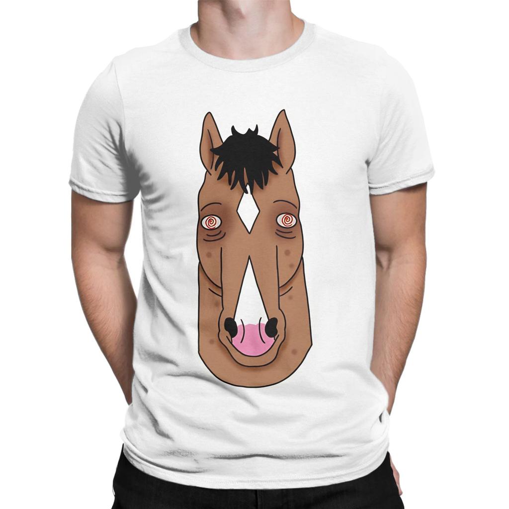 Crazed B BoJack HorseUnisexs Graphic 100 Cotton TShirt BBoJack HorseUnisexs Tops Tees For Unisex