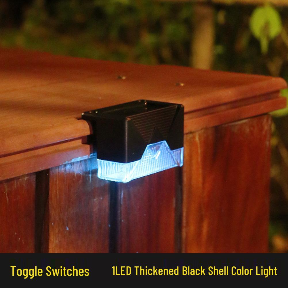 Outdoor Solar Step & Garden Railing Lights: Decorative Stair and Fence Illumination