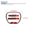 Steering Wheel Decoration Protective Cover For Dodge Charger For Challenger 2015 Up For Dodge Durango 2014 Up  Interior Accessories