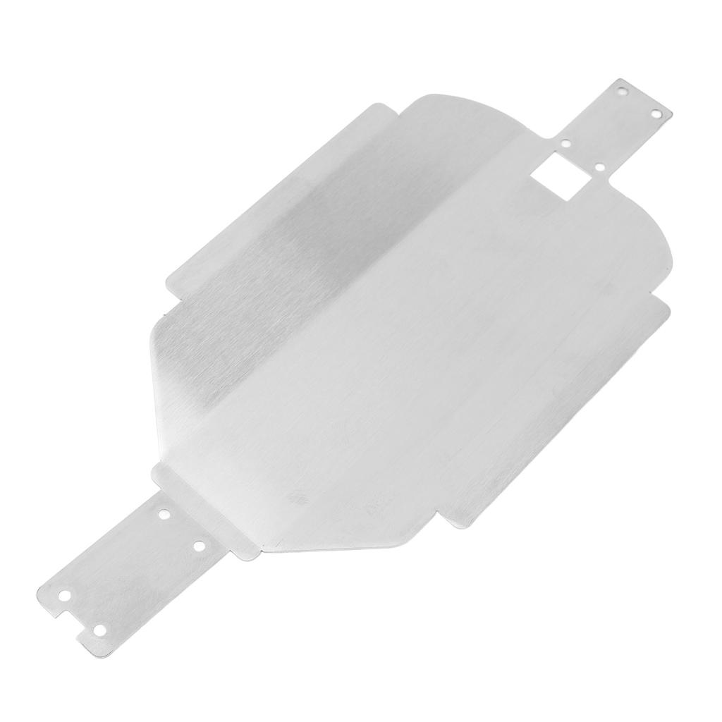Auto Spielzeug Chassis Edelstahl Zubehör RC Auto Spielzeug Boden Chassis Platte für MJX 116 16208 16207