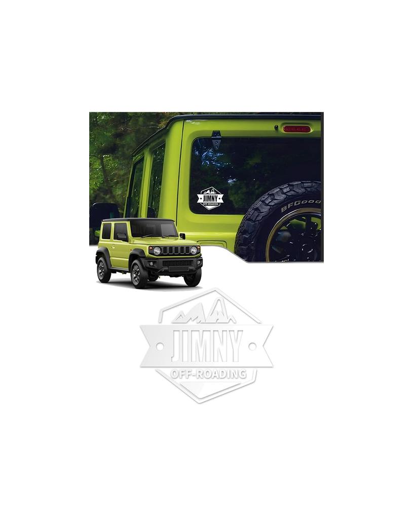 Maplewoodcar Jimny Sticker, Stylish, Original Design, Jimny, Jb64, Accessory, 3D Feeling, Cool, Waterproof, Easy