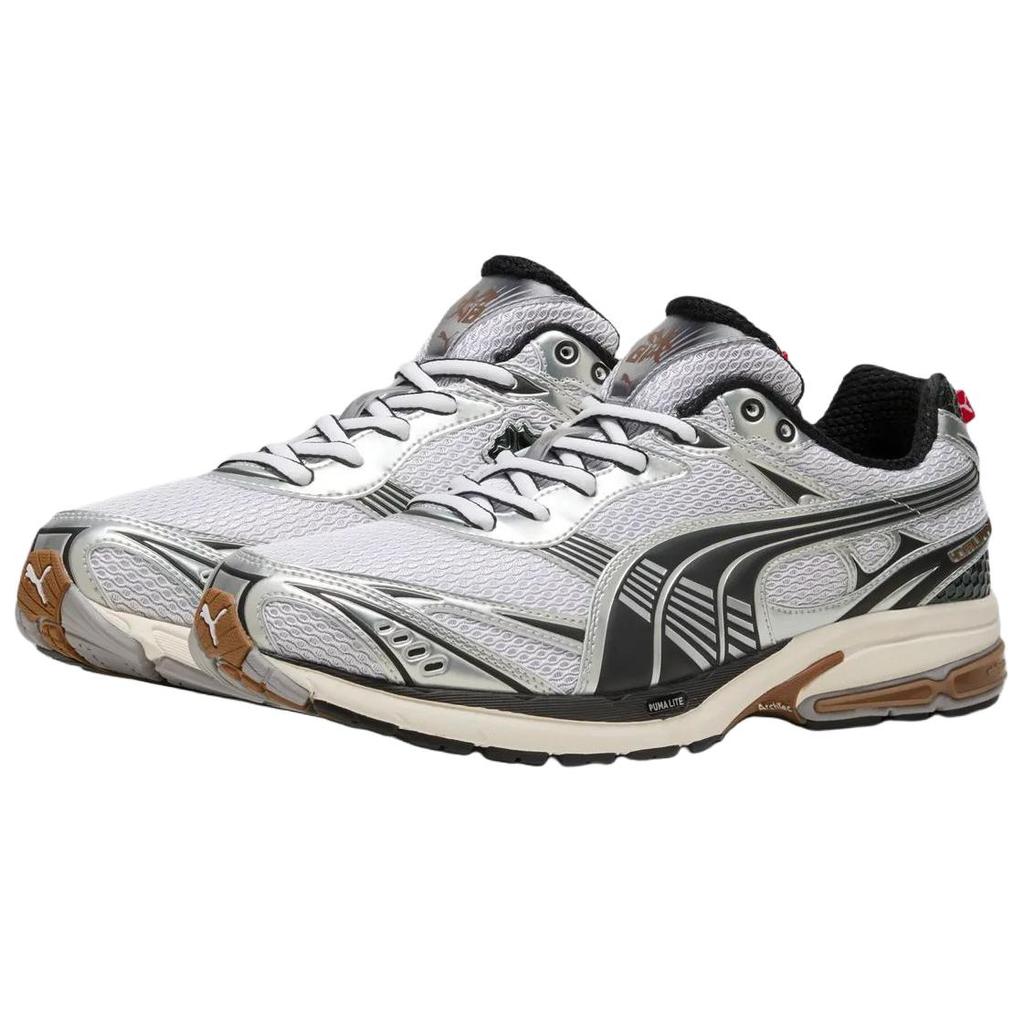 Puma Homura OG+ Matte Silver Black Unisex Sneakers 409125-02