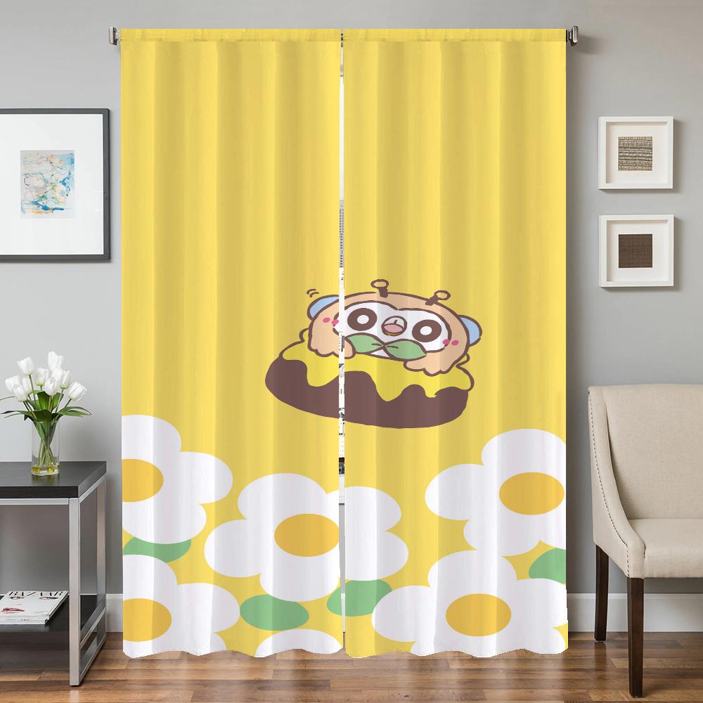Bedroom Blackout Curtains for Doors Curtains for Living Room 2 Pieces Blackout Curtains Door Curtain P-pokemon-n Partition Shade
