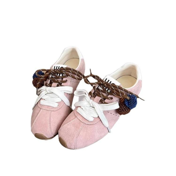 Mius Zuhause hat die gleichen weichsohligen, leichten Forrest Gump Schuhe für Damenmode, Sport- und Freizeitschuhe, vielseitige Leder-Retro-German-t