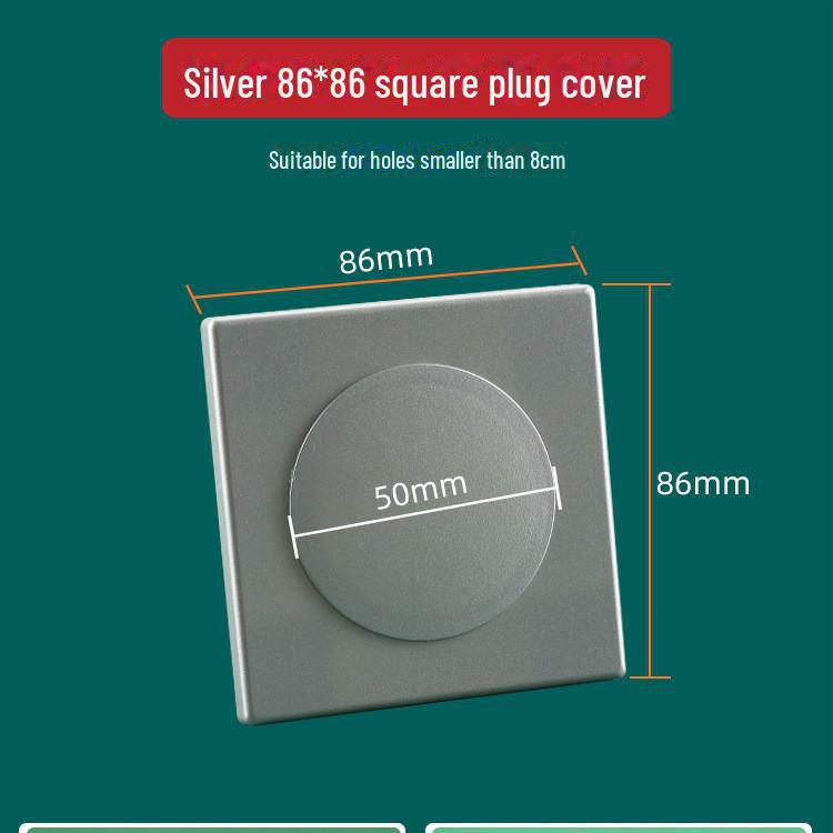 "Cubierta Decorativa para Agujero de Pared para Tuberías de Aire Acondicionado y Grifo"