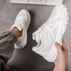 New fashion tire sole personality men's shoes teenagers popular running shoes breathable thick sole increase tide shoes
