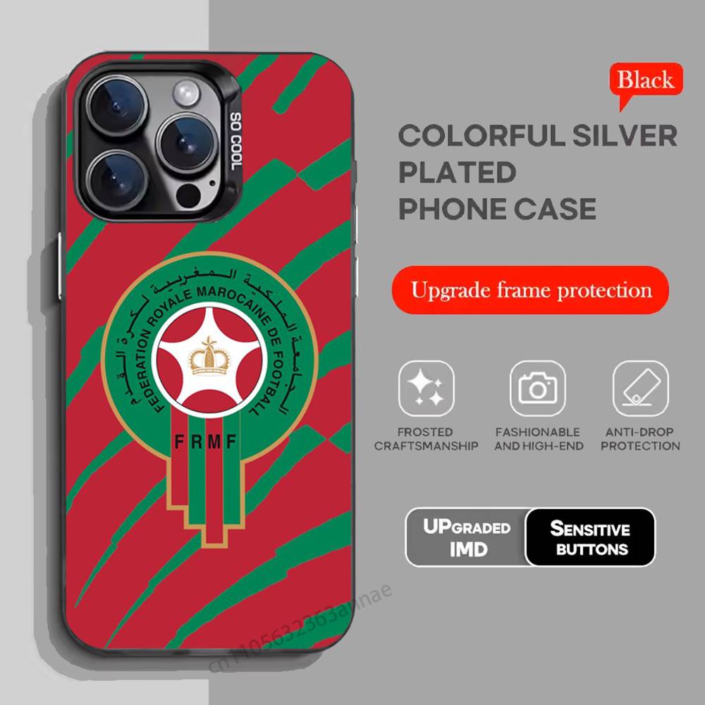 Morocco Flag phone Case for iPhone 17 11 12 Pro Max Plus Mini Air SE  16e 14 15 16 13 Soft Shell