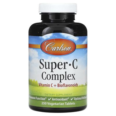 Super C Complex, Veggie Tablets 250 Tablets