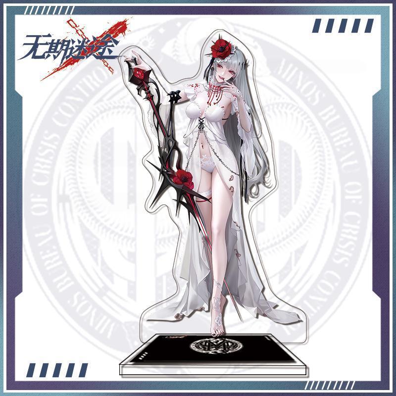 Fans Gift Charm Game Anime Path to Nowhere HD Figures Zoya Hamel Demolia Acrylic Stand Series Desk Decor Collection About 15cm