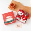 Women's Sock Gift Set Cotton Mid-tube Socks Women's Christmas Socks Adult 25 * 8cm/Children's 25 * 7.5cm Cartoon Animal Socks