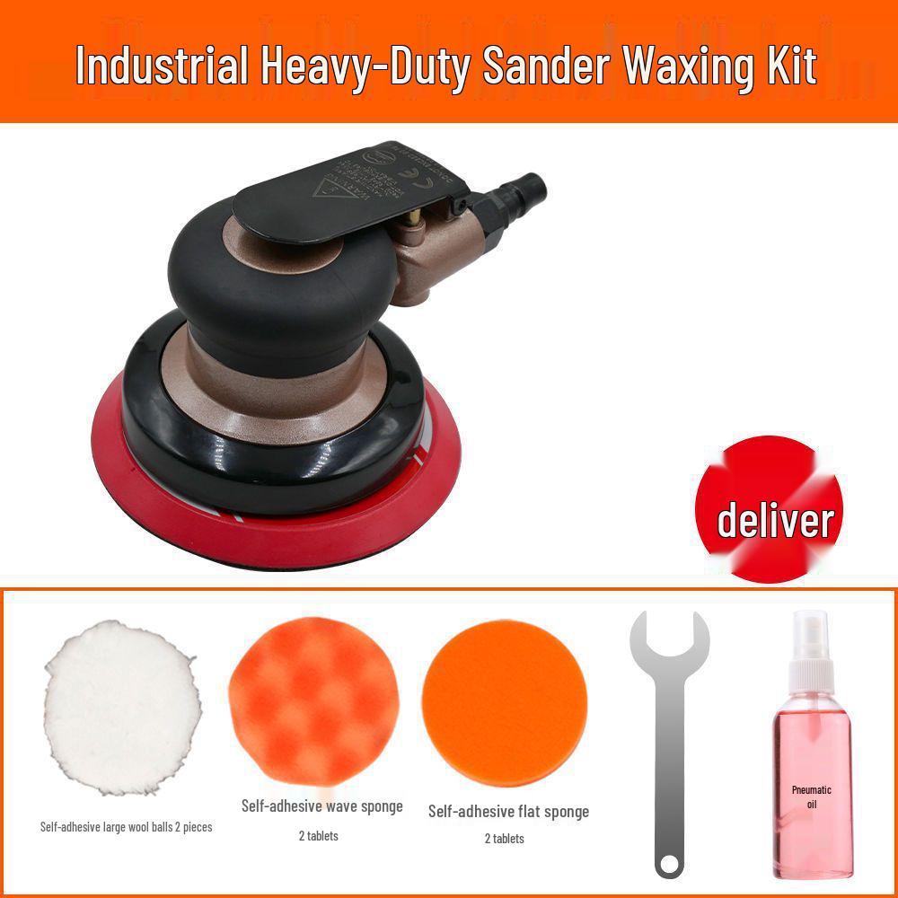 5-inch Pneumatic Car Polisher & Grinder Tool