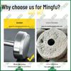 Mingji Rubber-Coated Steel Fixed Dumbbells