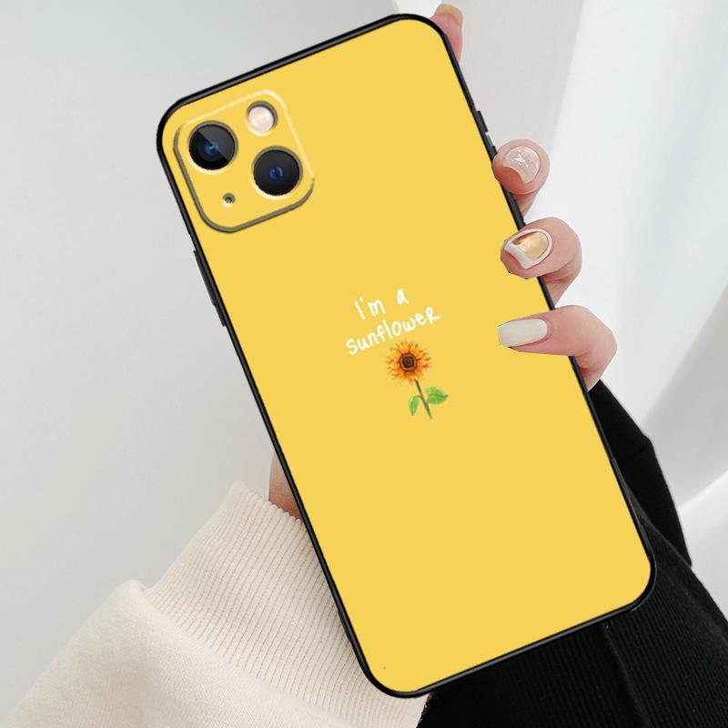 Gänseblümchen Sonnenblume Blumig Blume Handyhülle Für iPhone 17 Pro Max 16 15 14 11 12 13 Pro Max mini 15 16 Plus 16e 17 Air Cover