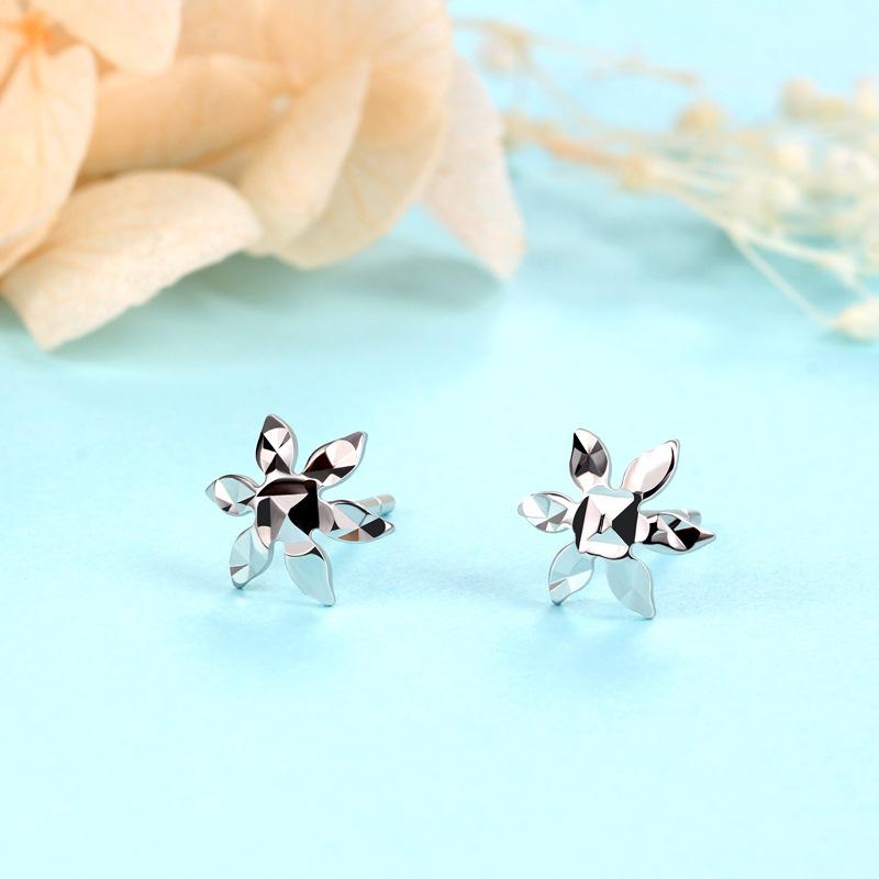 

Ювелирные изделия, Серьги-гвоздики с цветком в виде гексаграммы, модные серьги-гвоздики, женский стиль Tide Ins