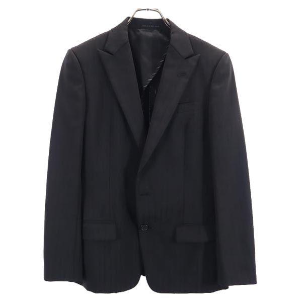 COMME CA DU MODE stripe suit Setup S Black series Men's Used