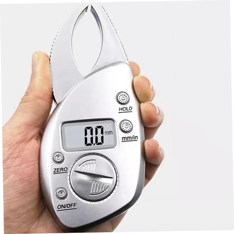 Digital Body Fat Caliper with LCD Display — Accurate Skfold Measure for Home & Fitness Use