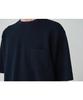 Snow Peak Knit Pullover Short Sleeve Size and Co/Pe KN-25SU002 T-Shirt, Navy, S, Men's Women's