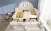 Upholstered Bed Single Bed with Drawers Storage Bed Velvet Daybed Sofa Bed 90x190cm with Slatted Frame Adult Children's Bed, Beige (Without Mattress)