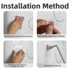 3Pcs Wall Mounted Air Conditioning Ventilator Anti Direct Blowing Adjustable Air Conditioner Vent Fan Energy Saving Windproof