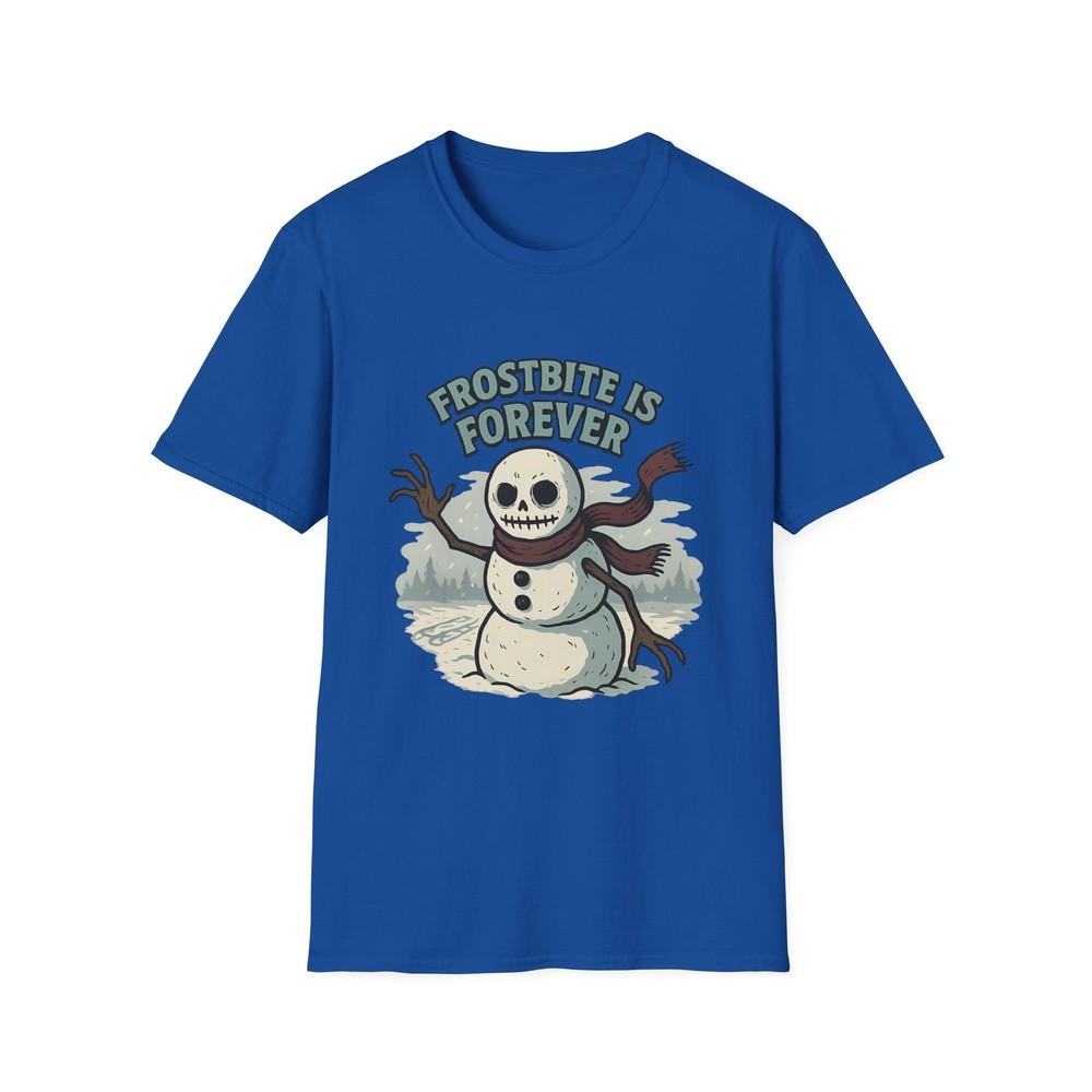 

Unisex Softstyle T-Shirt Snowman Eerie Frost Winter Christmas 4XL