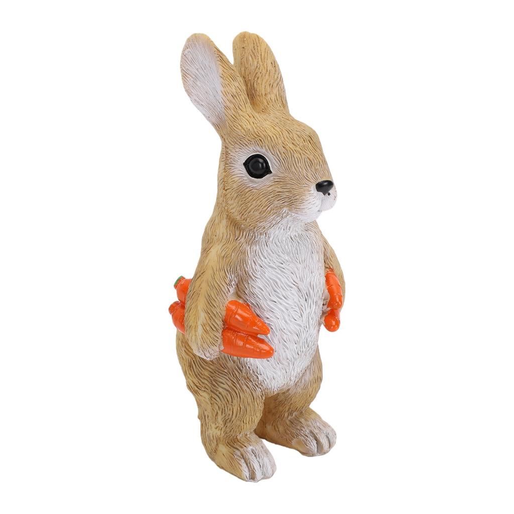 Rabbit Statue Garden Decor Resin Figurine Cute Animal Sculpture For Outdoor Ornament Patio Decor Home Desktop Gift