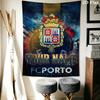 Custom Fc Porto Wall Hanging Printed Fabric Blanket Decorative Tapestries for Bedroom Living Room Home Decor