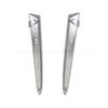 735455042 For FIAT 500 2008‑2015 Car Front Bumper Upper Molding Chrome Carbon Trim 735455041 Front Bumper Upper Grill Trim