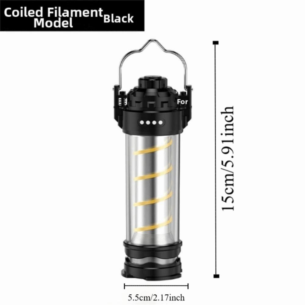 Rechargeable Camp Tent Lantern White/ Warm Light Emergency Lamp USB Charging Lamp Tent Lighting
