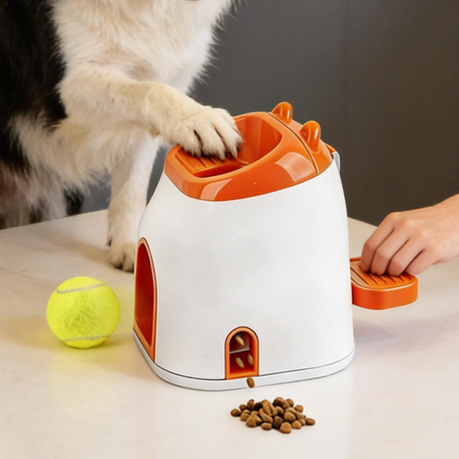 

Ball Thrower Interactive Exercise Toy Indoor Thrower With Treat Dispenser For Apartment Living Room Home Outdoor Park Backyard China Mainland