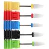 5Pcs Nail Art Grinder Drill Bit Corrosion Proof Household Manicure Nail Care Polisher Drill Bit