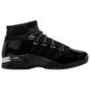 Air Jordan 17 Low Black Patent Unisex Sneakers Chrome IV7640-001