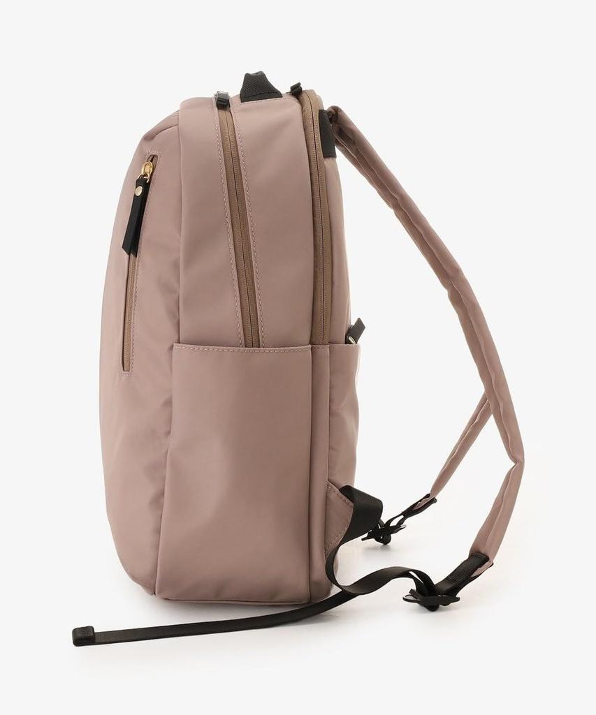 Afternoon Tea Living JR86 Backpack, Water-Repellent Nylon, Pink Beige