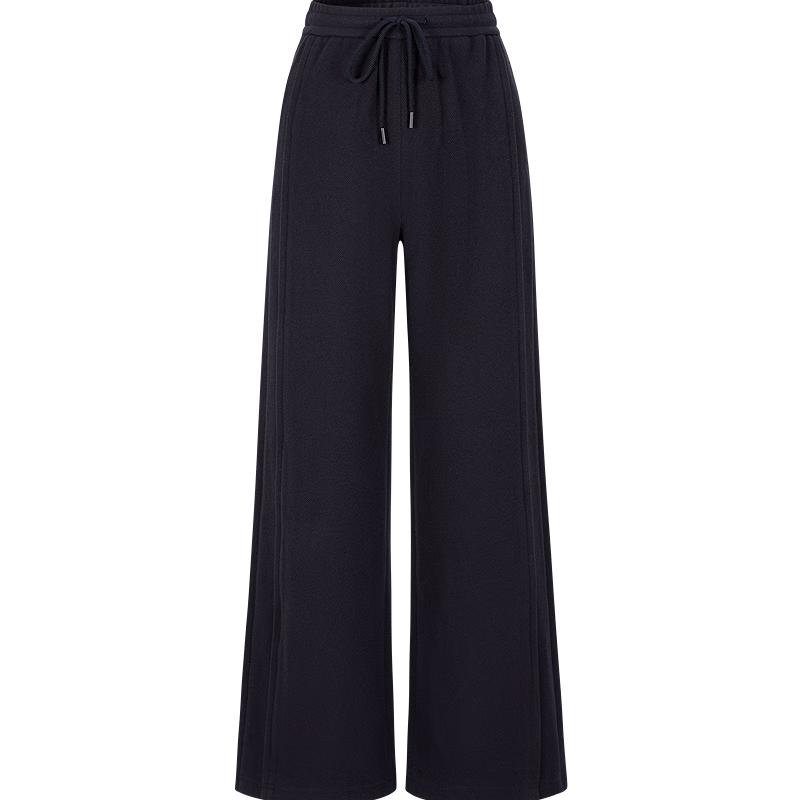Jiu Zi Annacou Women's Relaxed Draped Straight-Leg Trousers