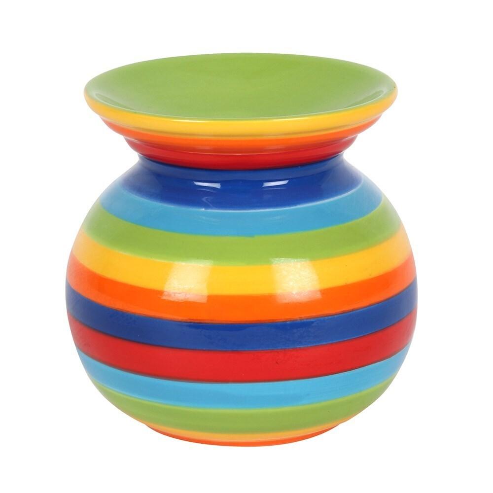Something Different Bruciatore di oli a strisce arcobaleno