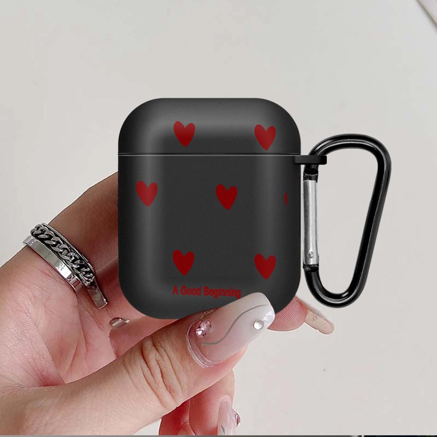 Fashion Love Heart Case For Airpods Pro3 4 2 Pro2 Pro 1 3 Earphone Cases Cover