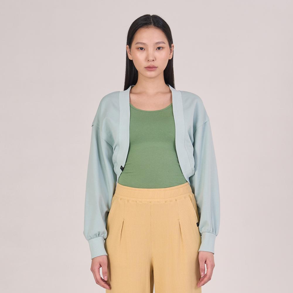 Ozez Oztj3030 Cotton Terry Bolero - Sky Mint