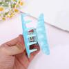 Korean Style Starry Sky Acrylic Hair Claw for Women, Glitter Candy Color Clip Ornament.