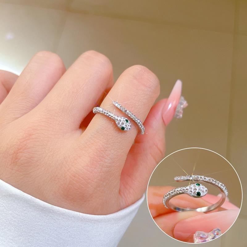 Cold Wind Minimalist Wind Bouncing Ring Men'S And Women'S Tide Personality Simple Index Finger Ring