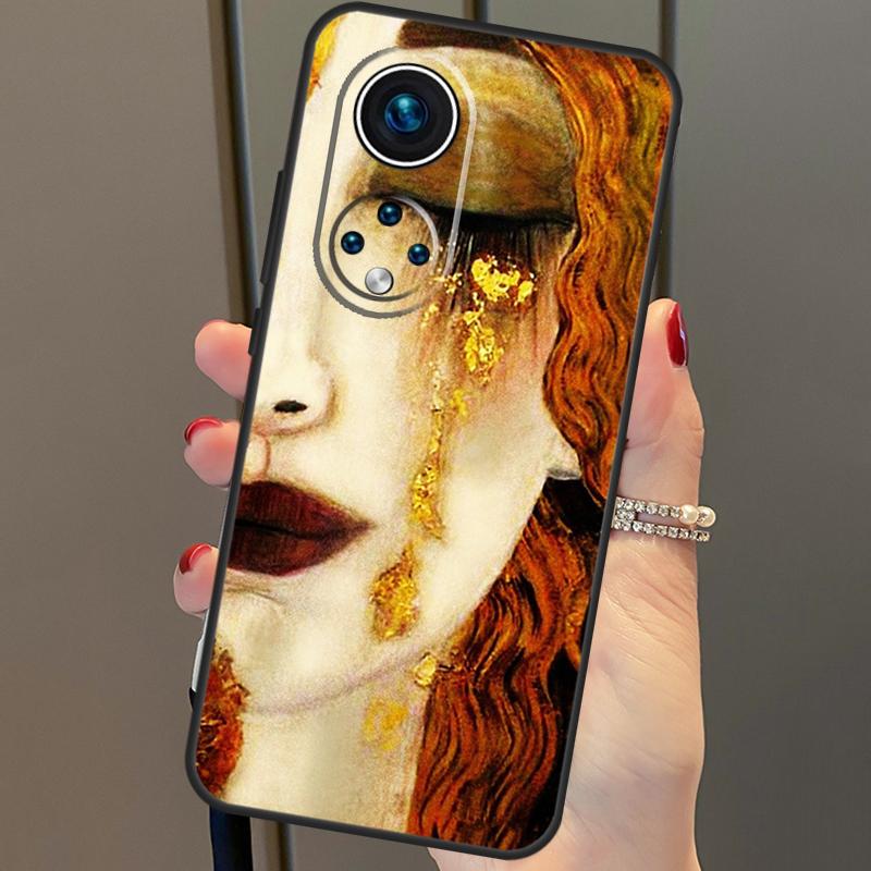 

Gustav Klimt Cover For Honor 90 70 50 Magic 6 Pro Magic 5 Lite Honor X6a X7a X8a X9a X8b X9b X8 X9 Case Honor Magic6 Pro