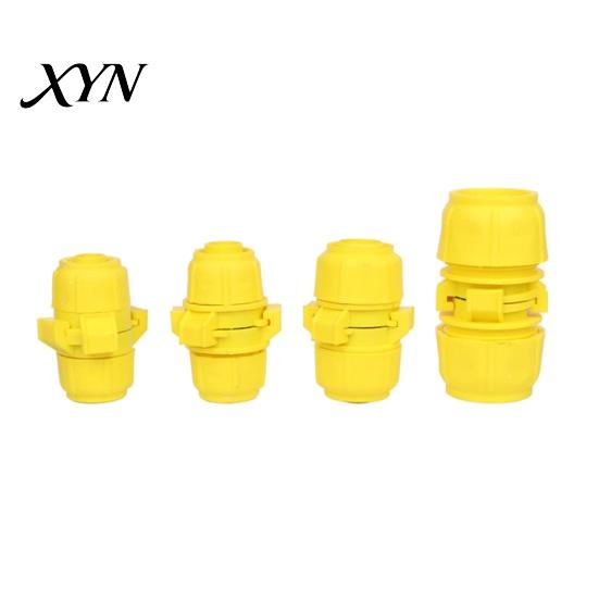 Quick Connect Hose Couplings Fitting, Fast Grab Buckle Connector, Leak-Proof Easy Install Connector Repair Extension Coupling Joint for Lawn