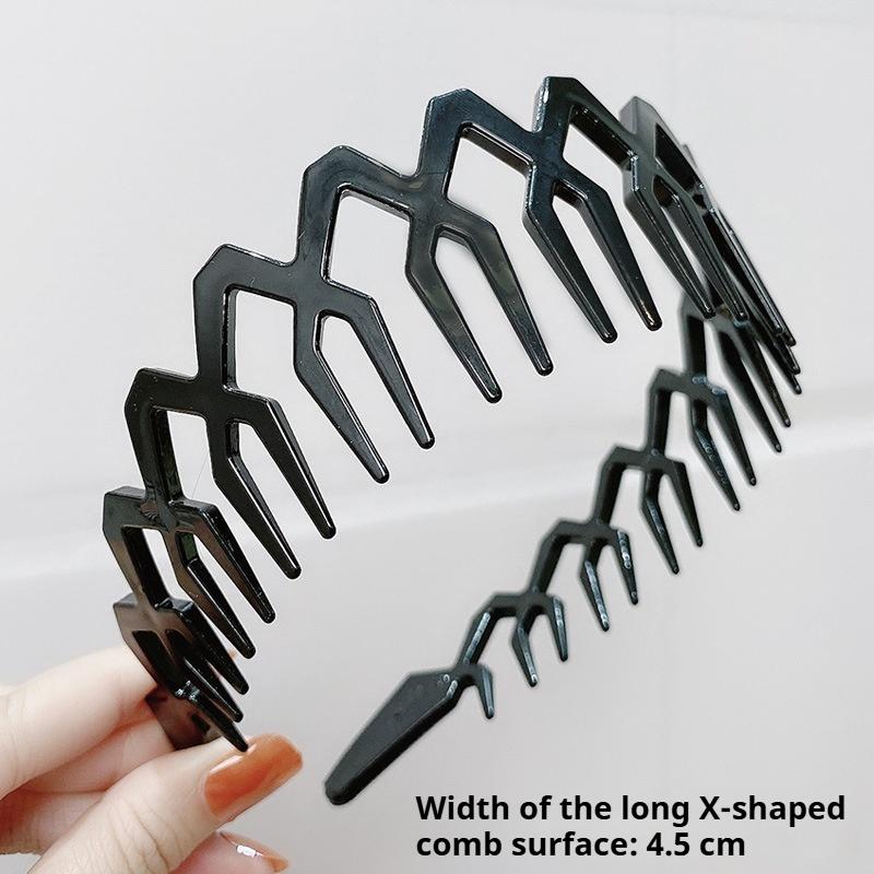 Hairband for Women, Simple and Versatile, Non-slip Hairpin with Teeth for Washing Face and Broken Hair