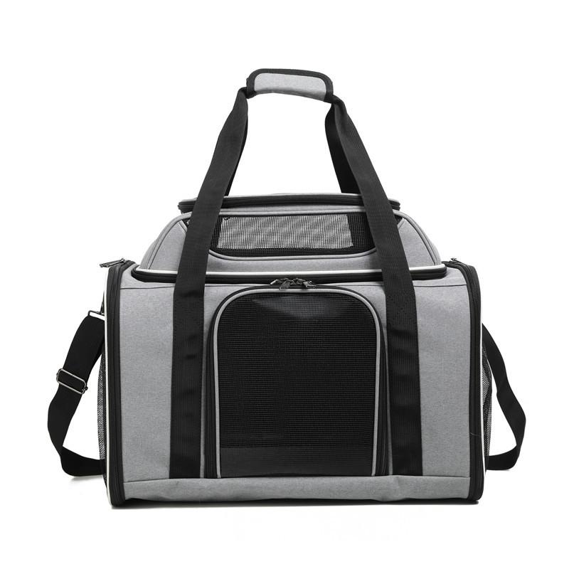 The New Cat Bag Is Portable and Large-capacity Heightening Breathable Trolley Case Foldable Car Dog Pet Bag