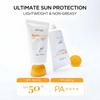 ANUA Zero-Cast Daily Moisture Sunscreen SPF50+ PA++++ 50ml Invisible Hydrating Sun Cream