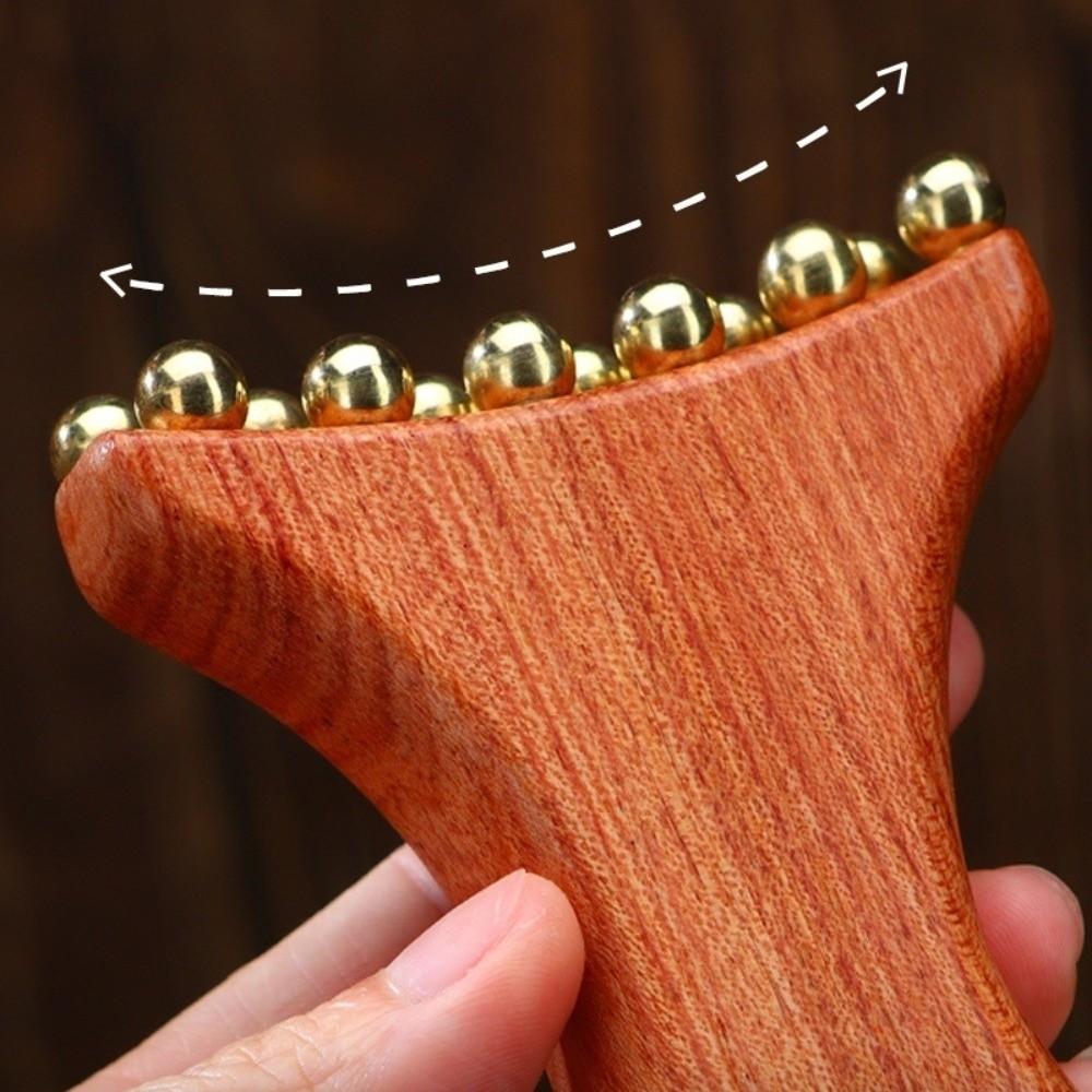 Reduce Puffiness Rosewood Massager Natural Material Guasha Face Massager Tool  Eye SPA