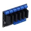 Durable 6 Channel Solid State Relay Module High Level Trigger 12V High Voltage Trigger DC Control Module Electrical Equipment